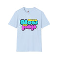 “Wanna Blow My Pop” Retro Bubble Text T-Shirt