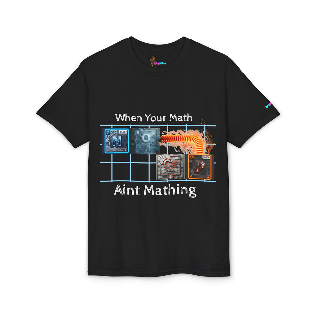 Periodic table "No Cap" When Your Math Ain't Mathing T-Shirt — Funny Math Meme Tee