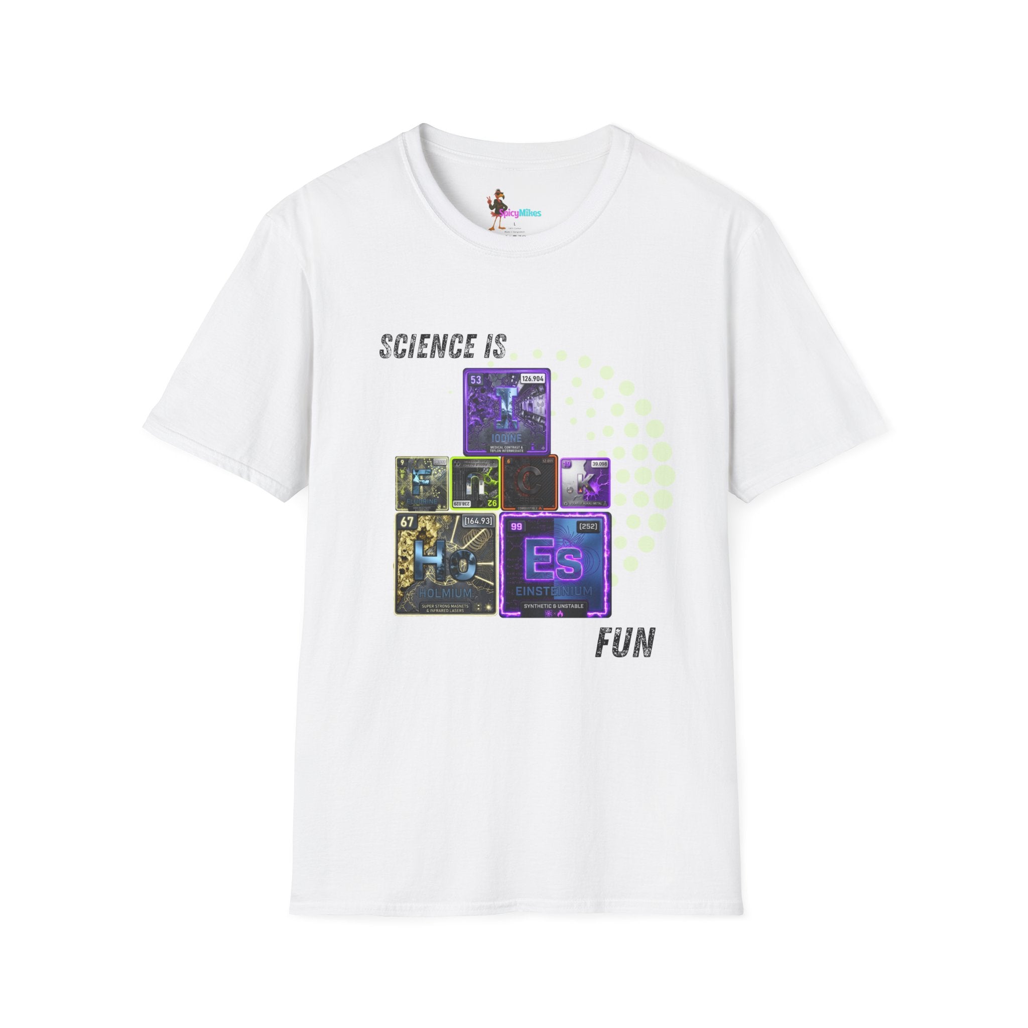 Science Is Fun T-Shirt — Playful Periodic Table Graphic Tee for STEM Lovers