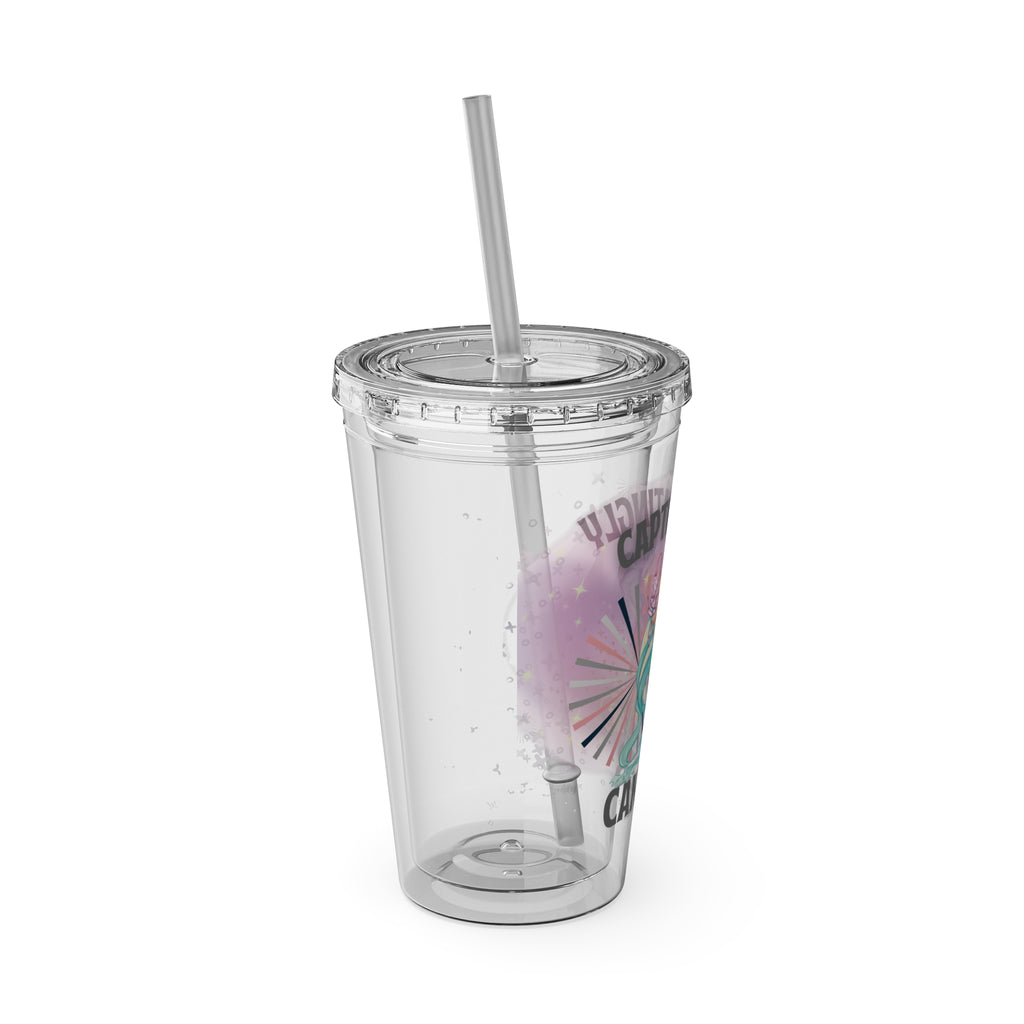 Captivating Cancer Sunsplash Tumbler 16oz