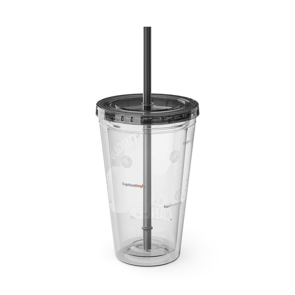 Captivating Cancer Sunsplash Tumbler 16oz