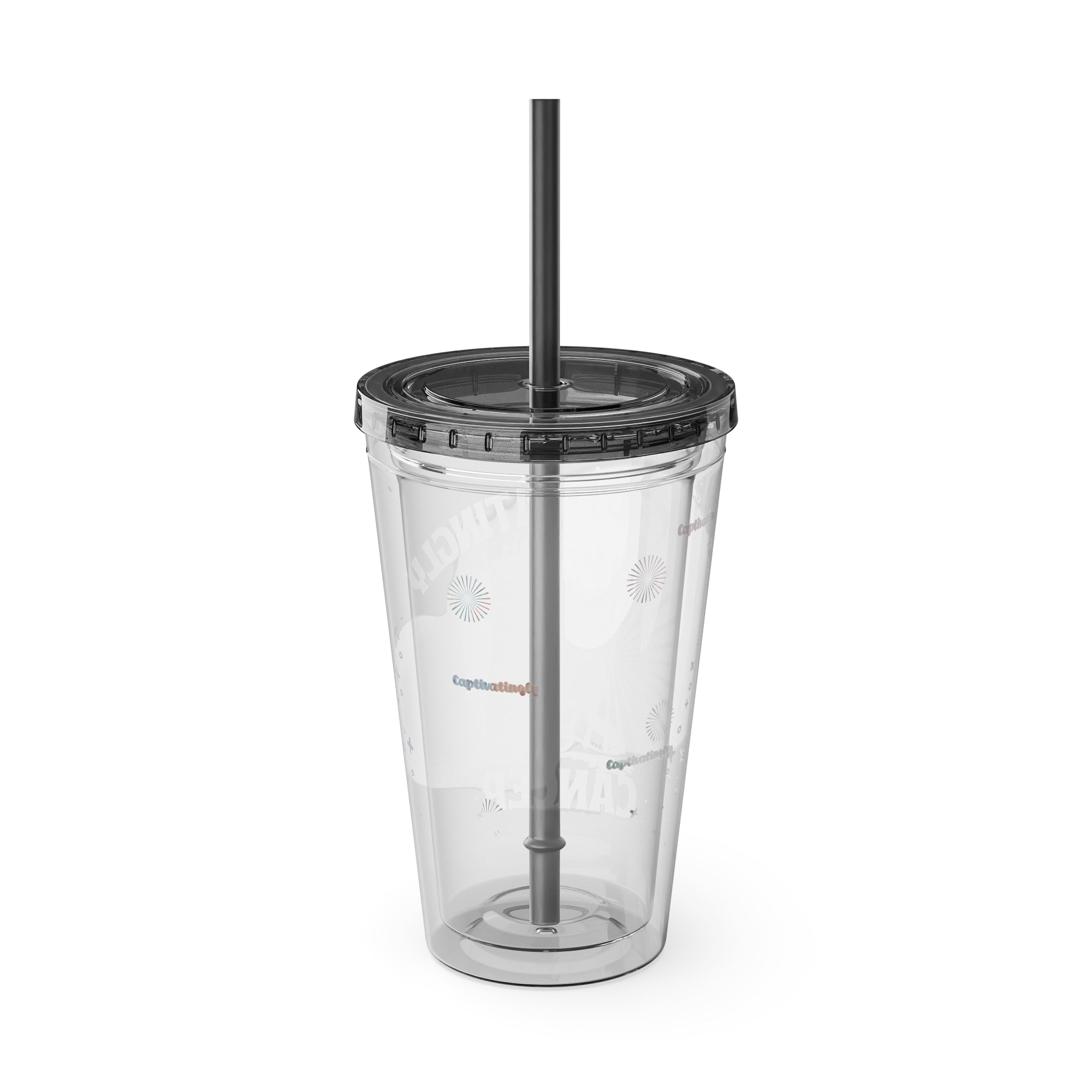 Captivating Cancer Sunsplash Tumbler 16oz