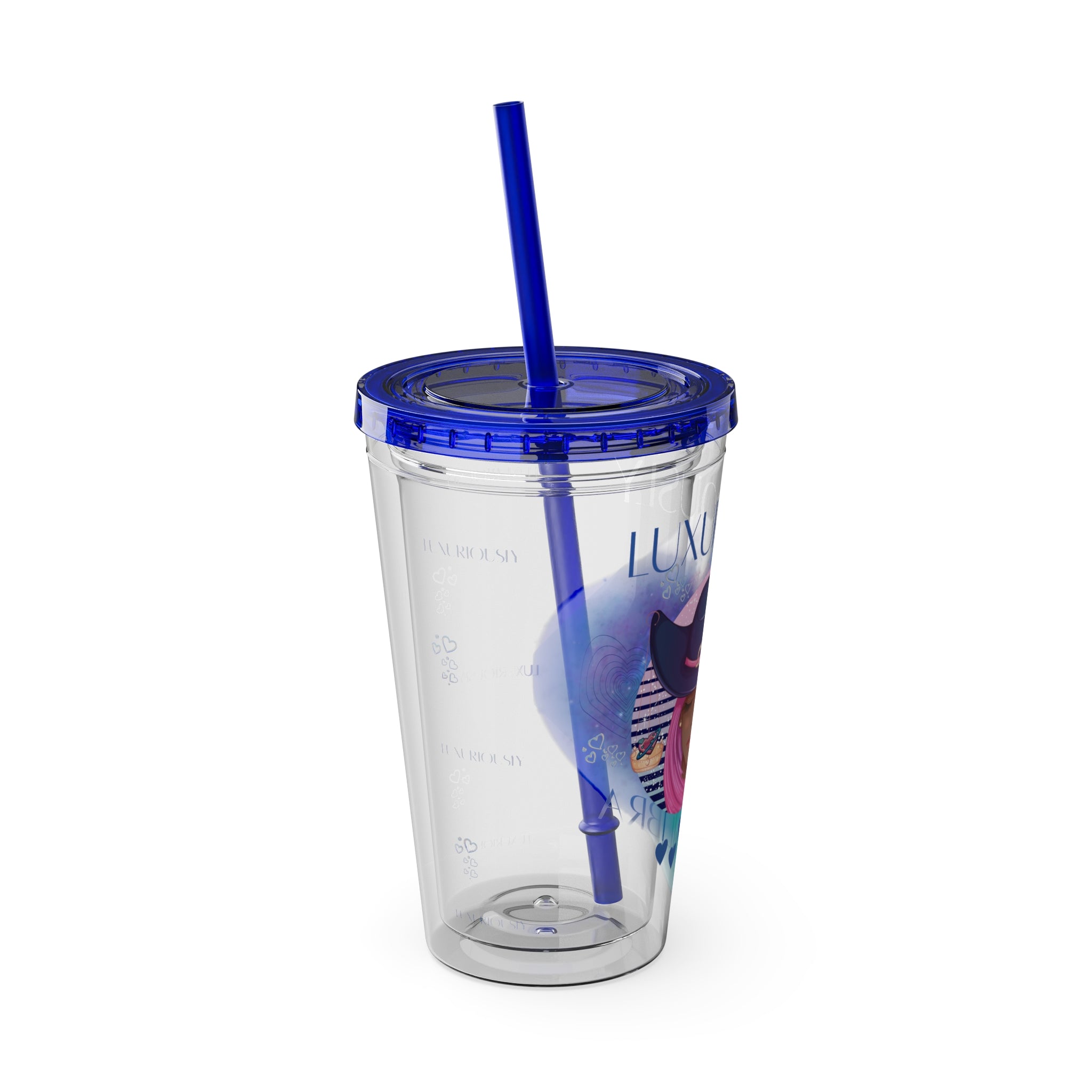 Luxuriously Libra Zodiac Sunsplash Tumbler 16oz