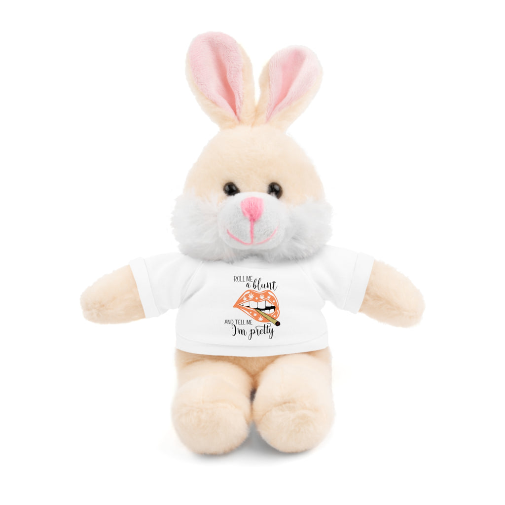 Plush Bear for adults with Tee — "Tell Me I'm Pretty" 420 Teddy