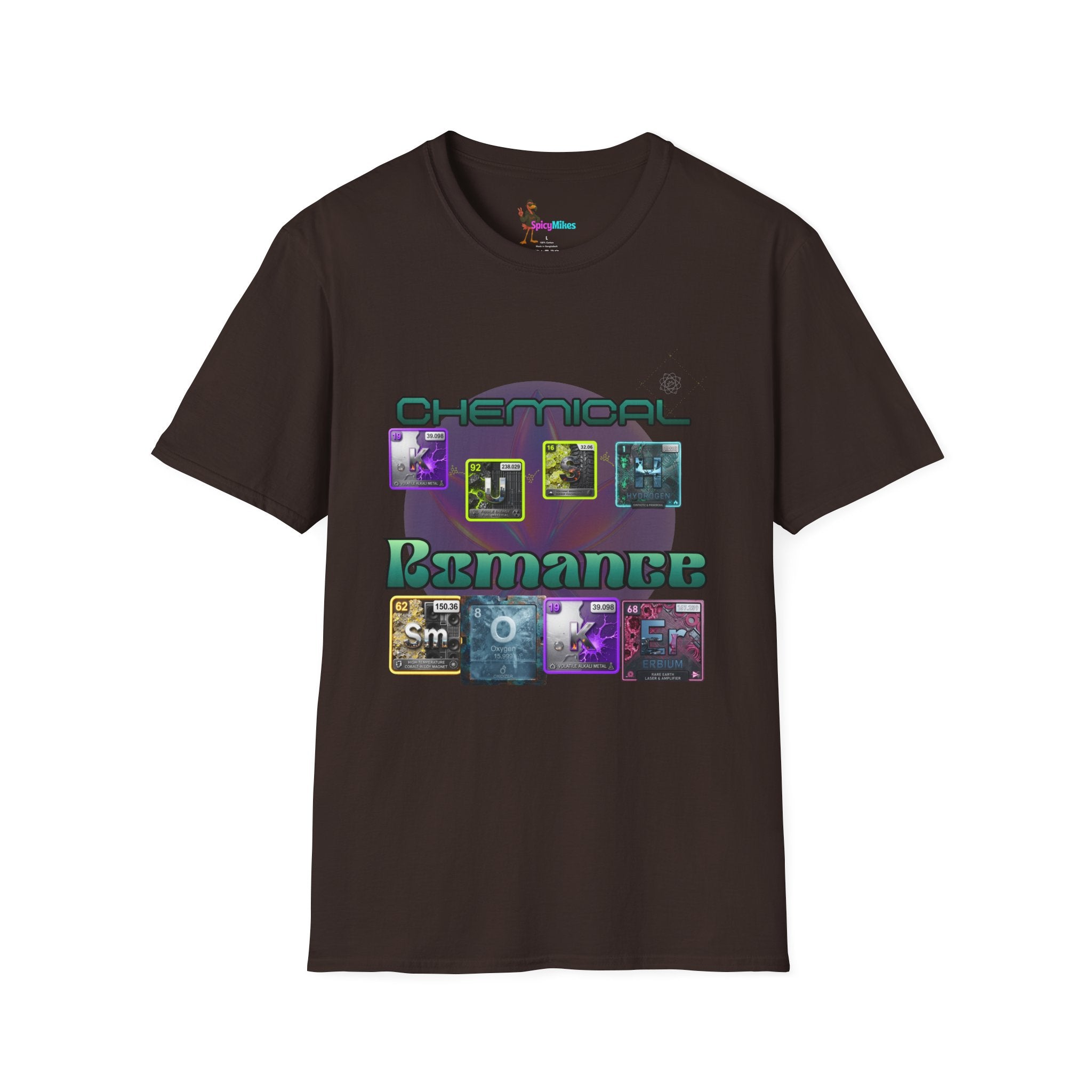"Chemical Romance" weed 420 Retro Vaporwave Band Tee