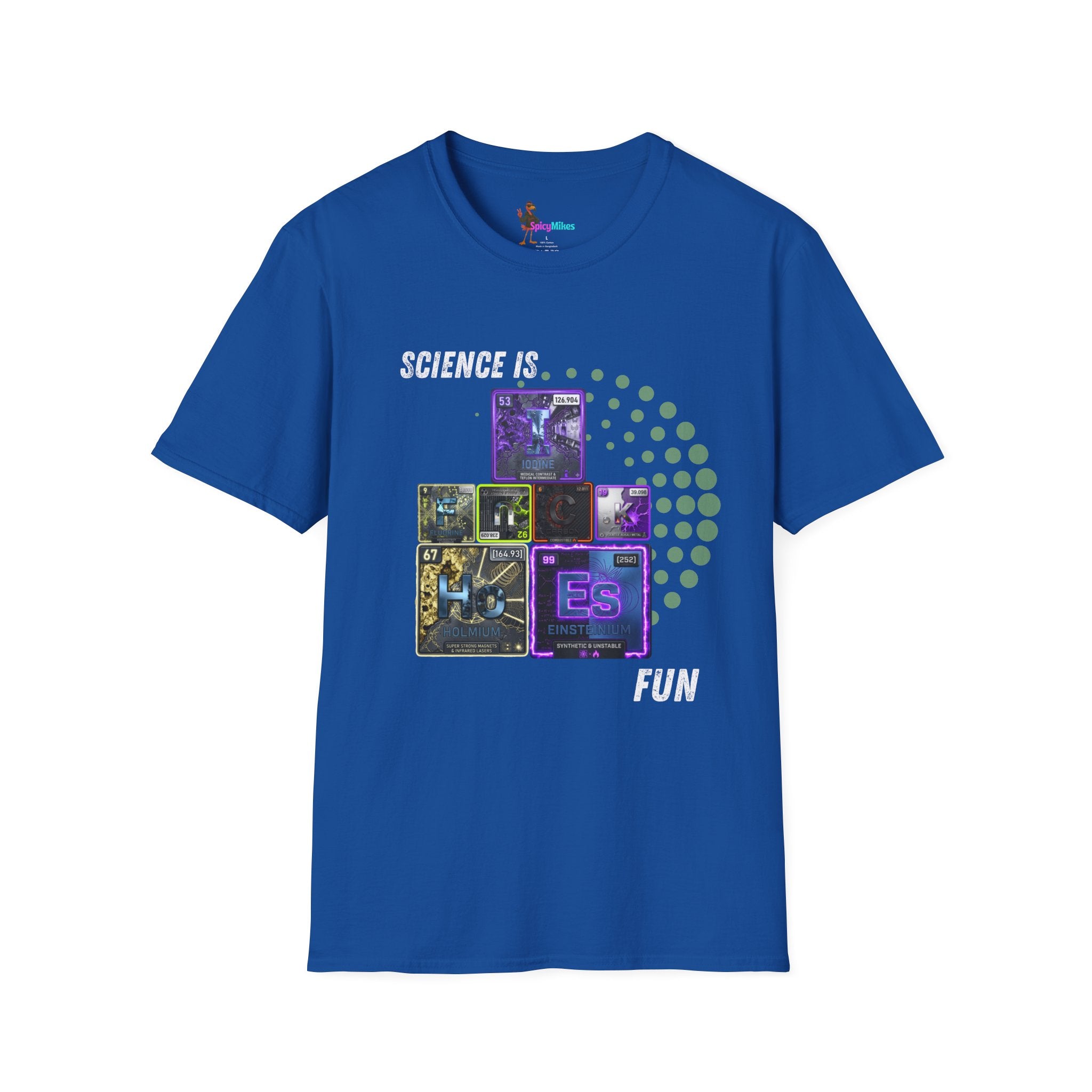 Science Is Fun T-Shirt — Playful Periodic Table Graphic Tee for STEM Lovers