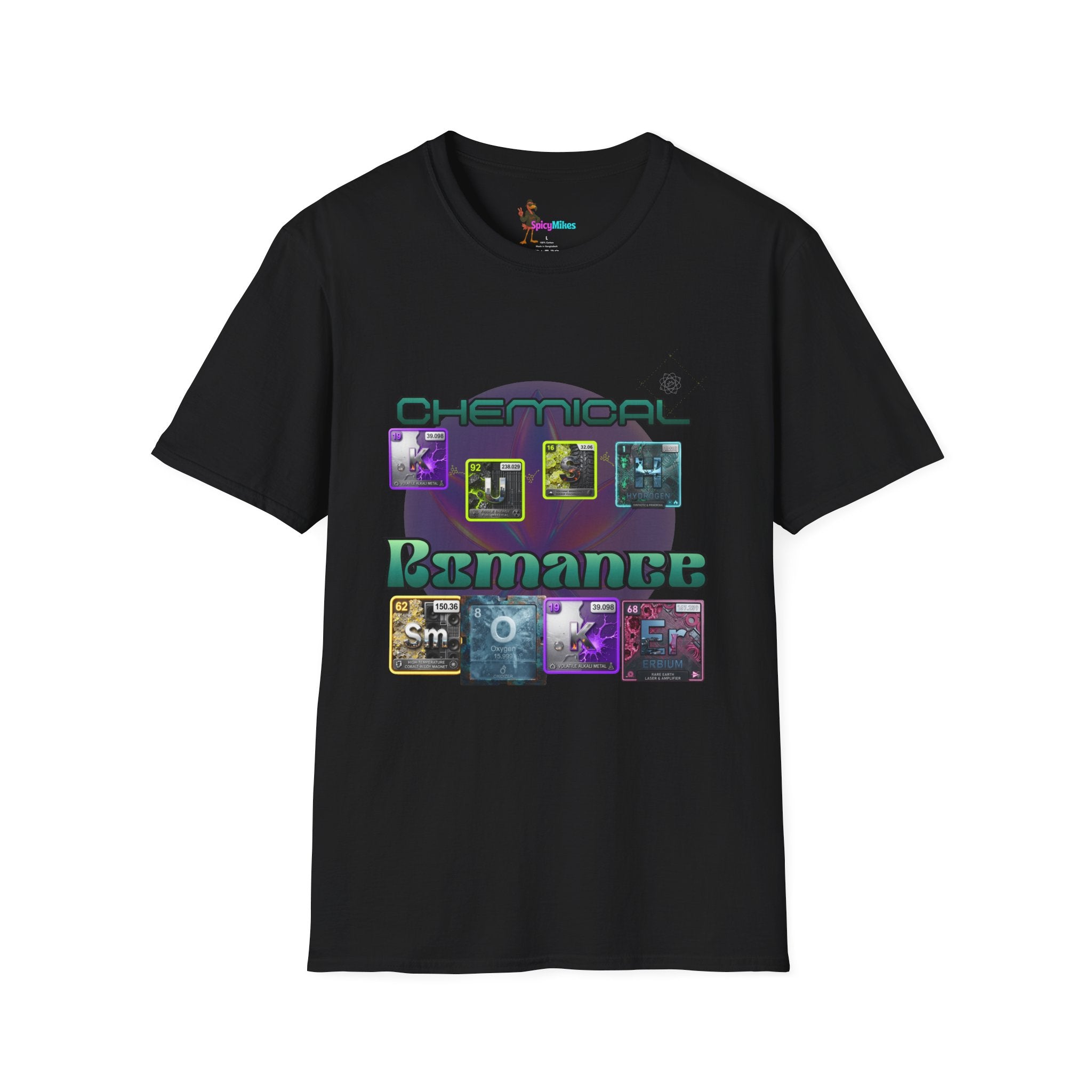 "Chemical Romance" weed 420 Retro Vaporwave Band Tee