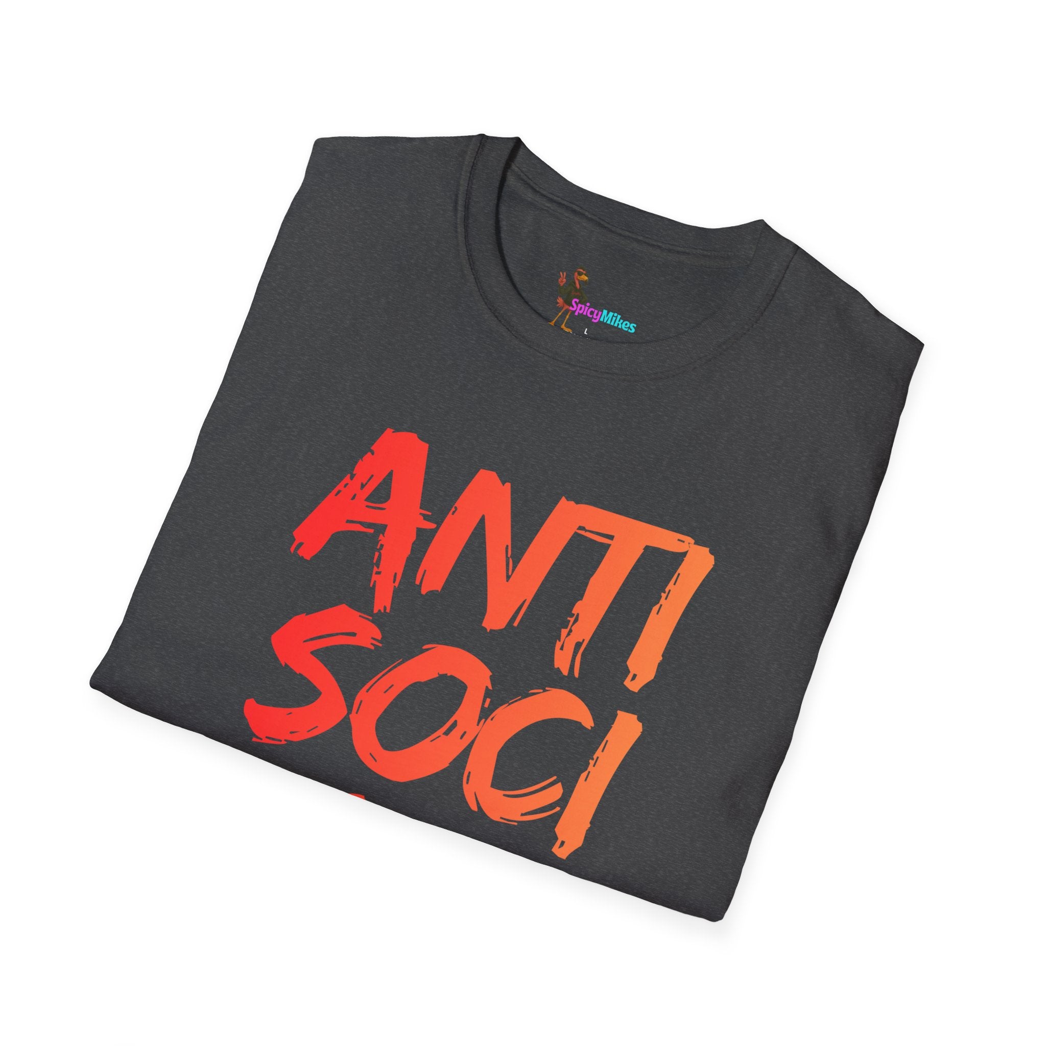 Antisocial Brushstroke Graphic Tee
