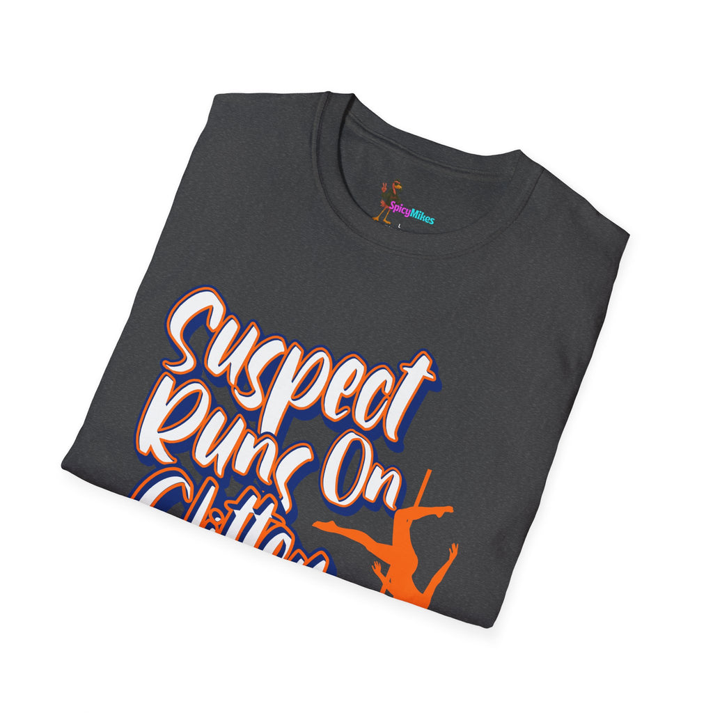 Suspect Runs On...Glitter & Bad Decisions T-Shirt