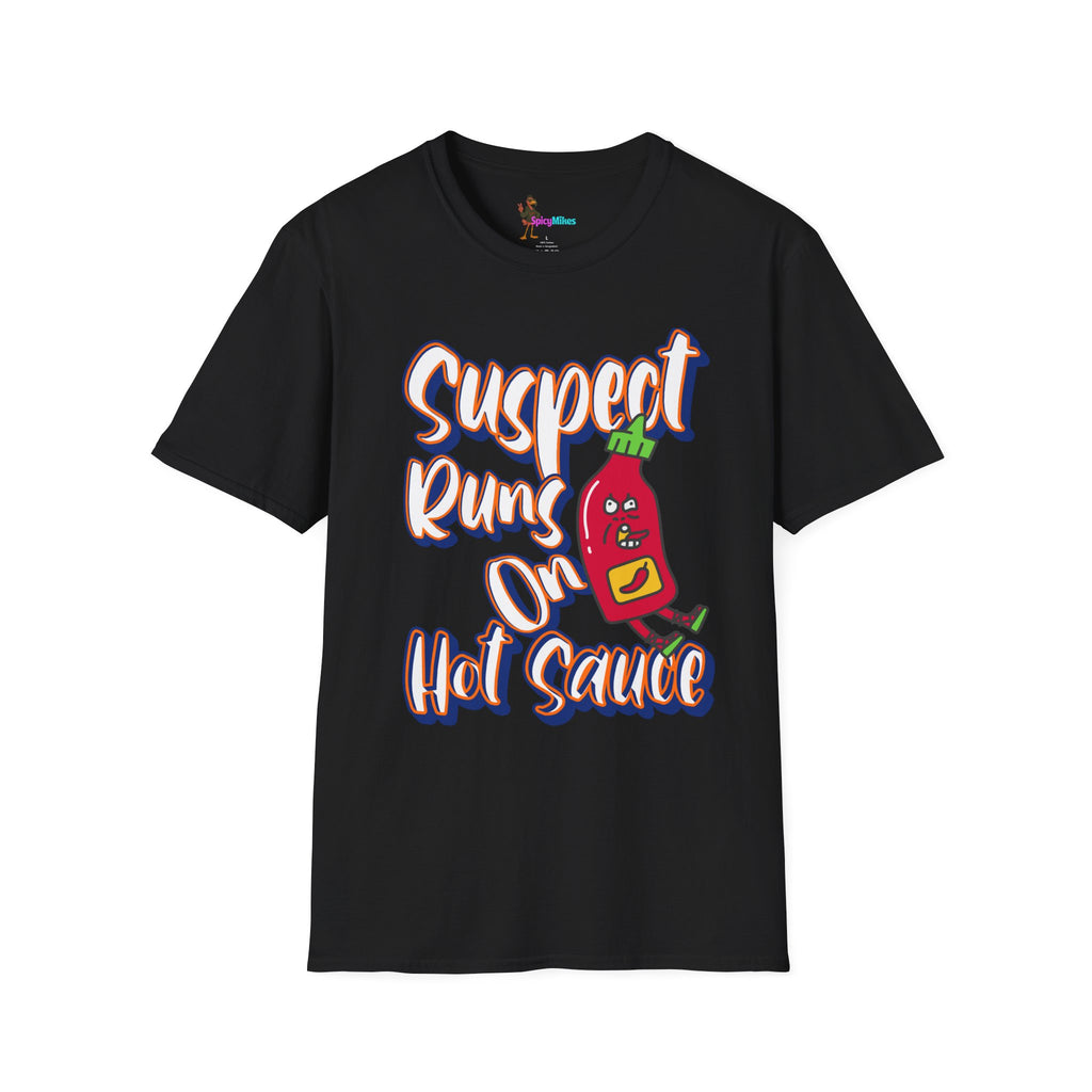 Suspect Runs On...Hot Sauce Graphic Tee