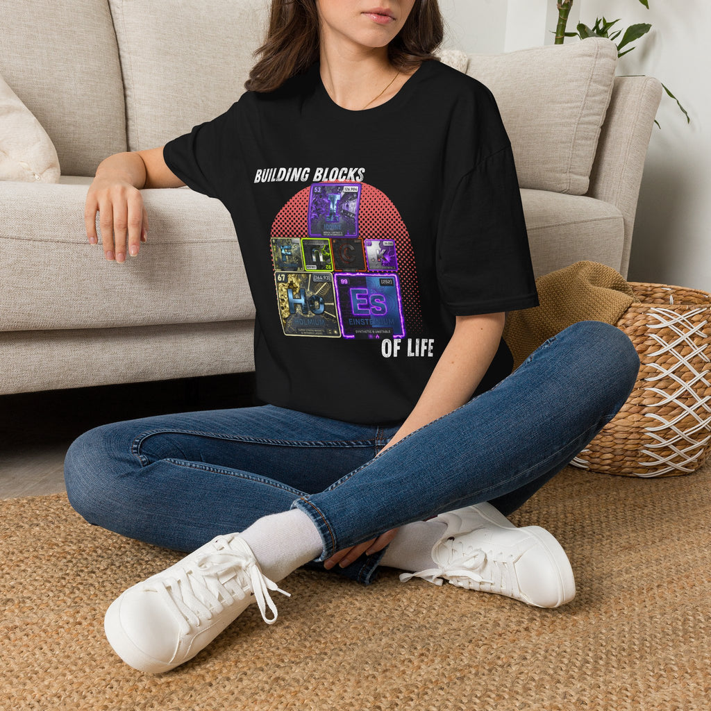 Building Blocks of Life T-Shirt — Science Element Periodic Table Graphic Tee