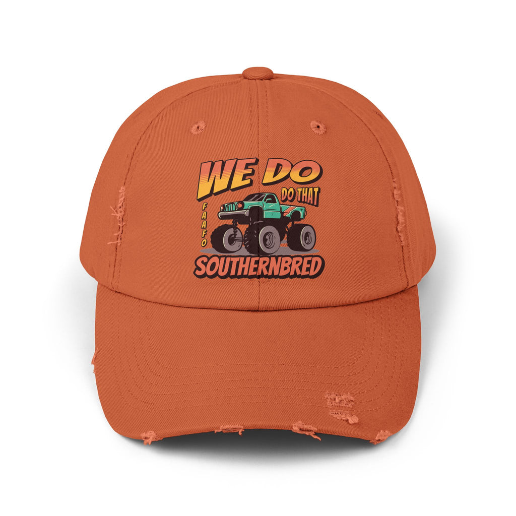 Southern Bred Distressed Cap We Do Do That Monster Trucks