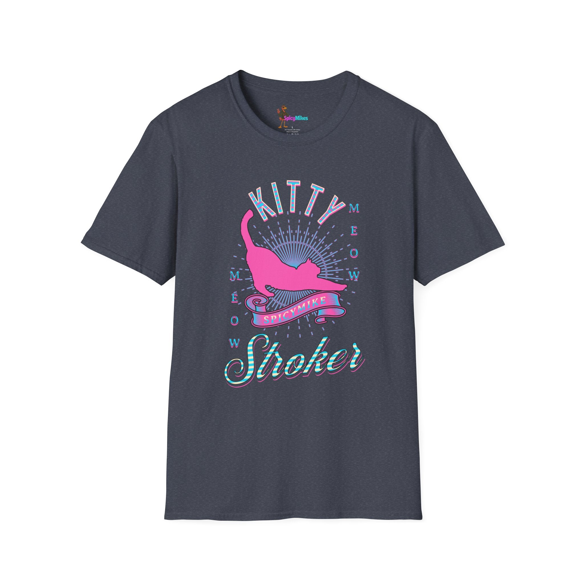 Kitty Stroker....Pussy Cat Lover Graphic Tee