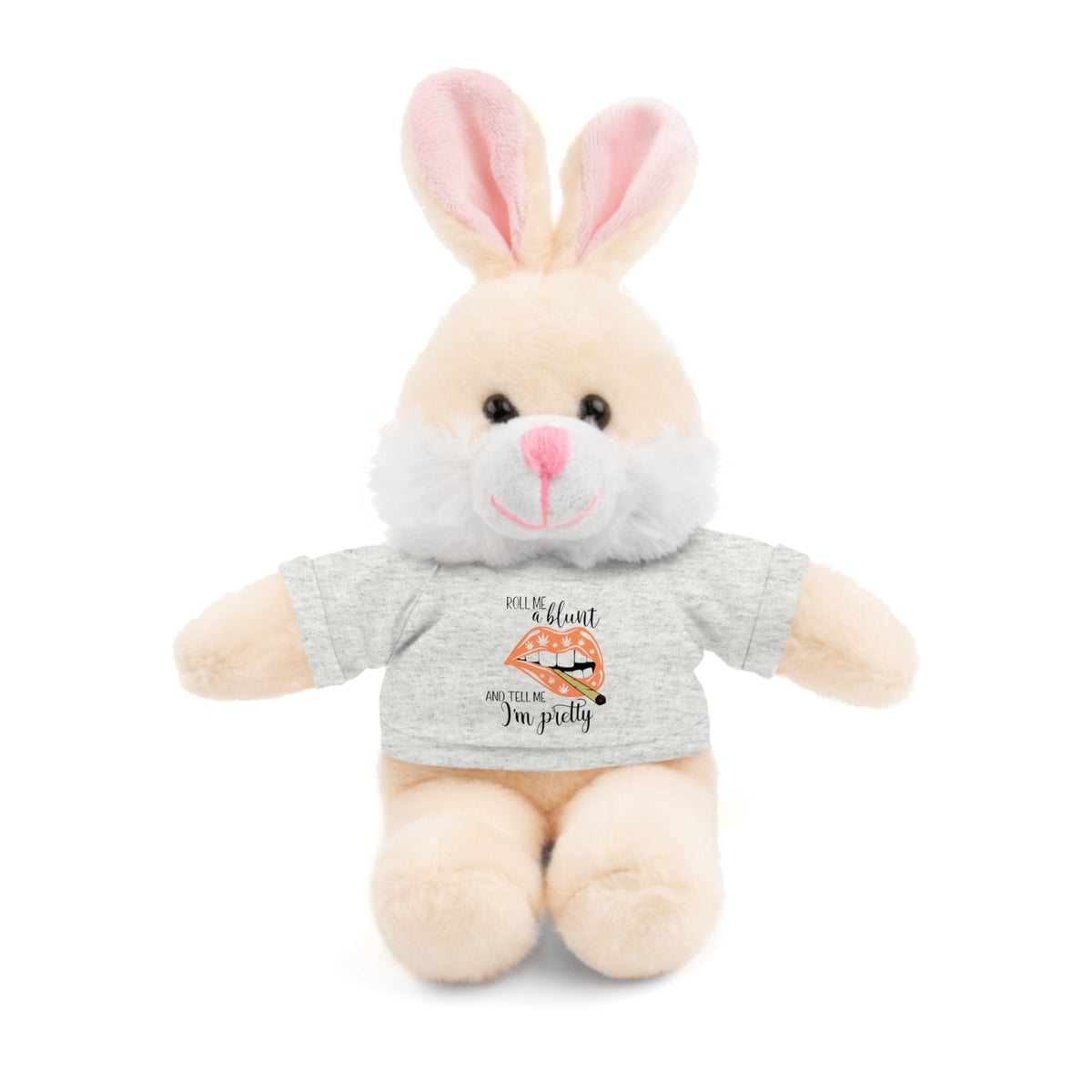 Plush Bear for adults with Tee — "Tell Me I'm Pretty" 420 Teddy