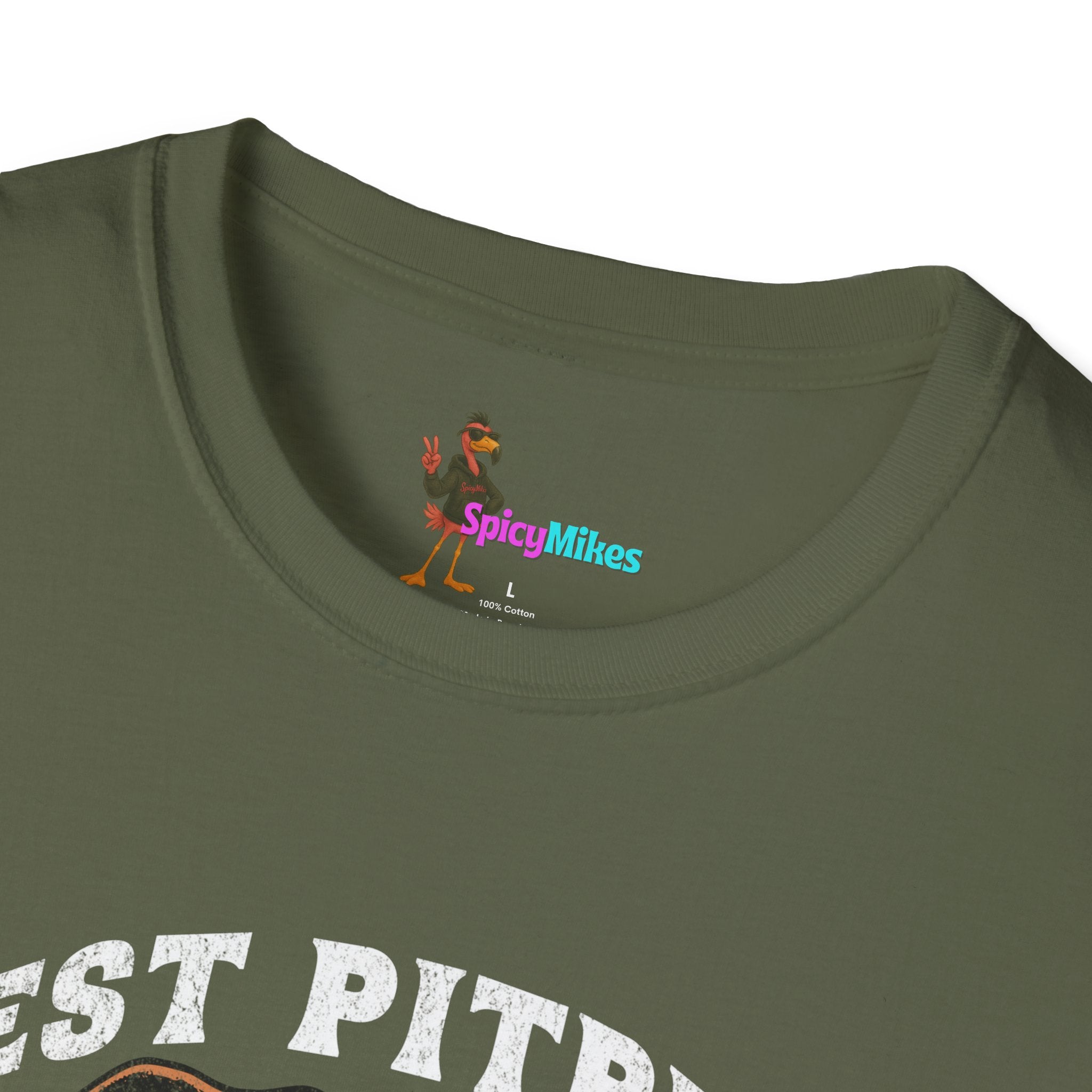 Best Pitbull Dad Ever T-Shirt — Vintage Rainbow Pit Bull Father’s Day Tee