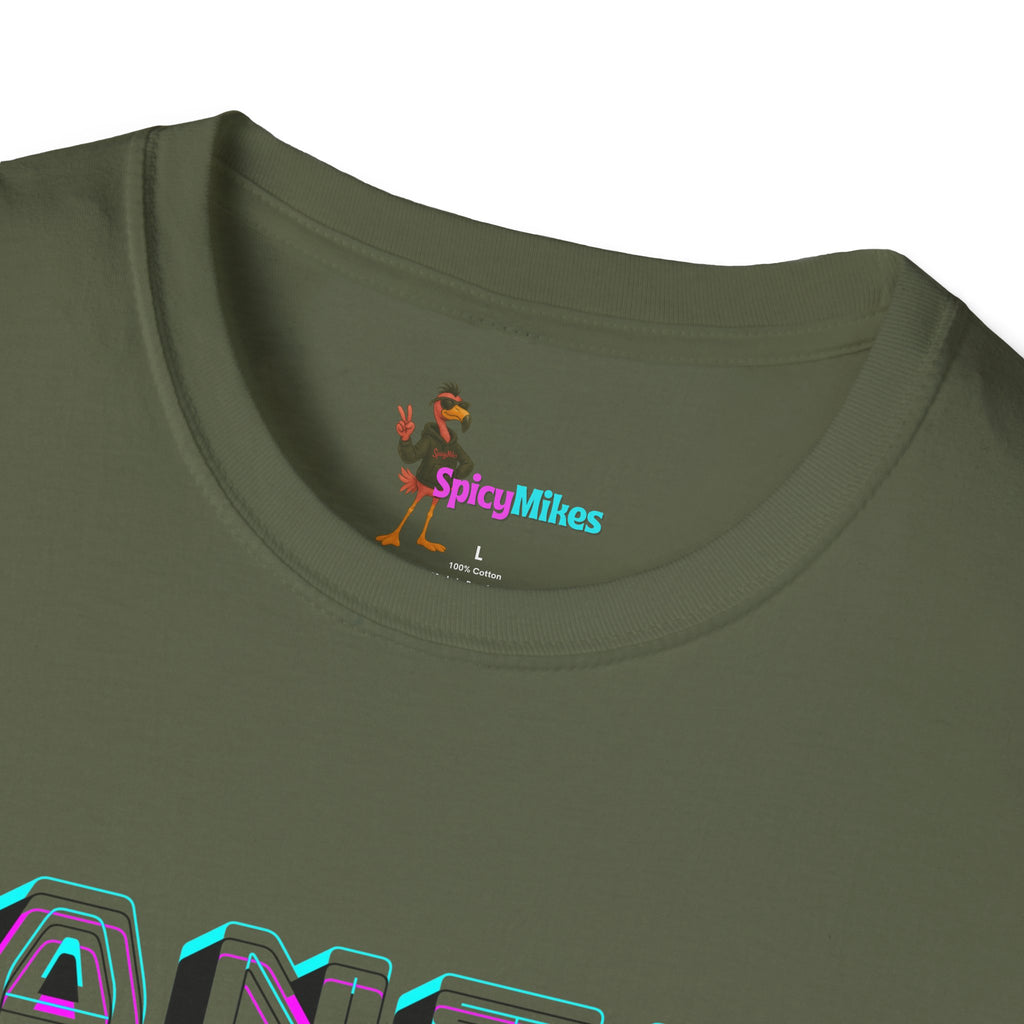 Anti Social Schizm  3D Text Graphic Tee