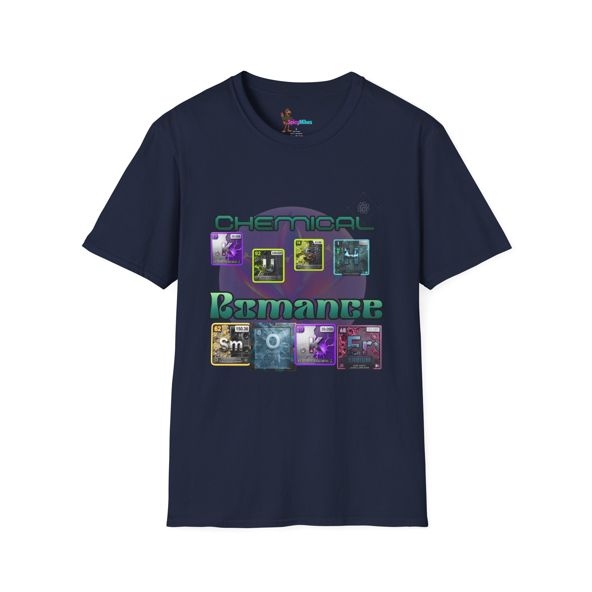 "Chemical Romance" weed 420 Retro Vaporwave Band Tee