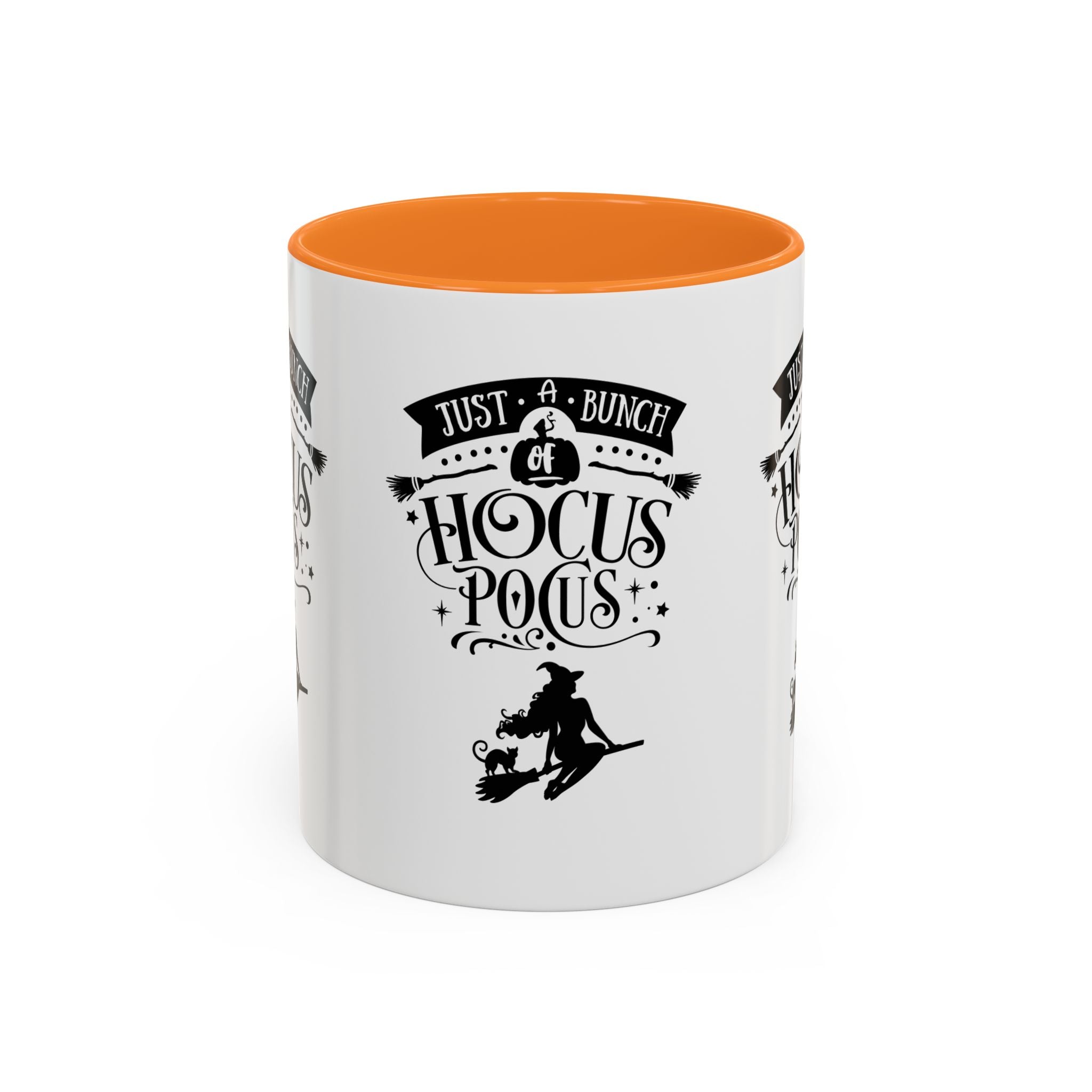 Halloween Just A Bunch Of Hocus Pocus Black Rimmed Mug