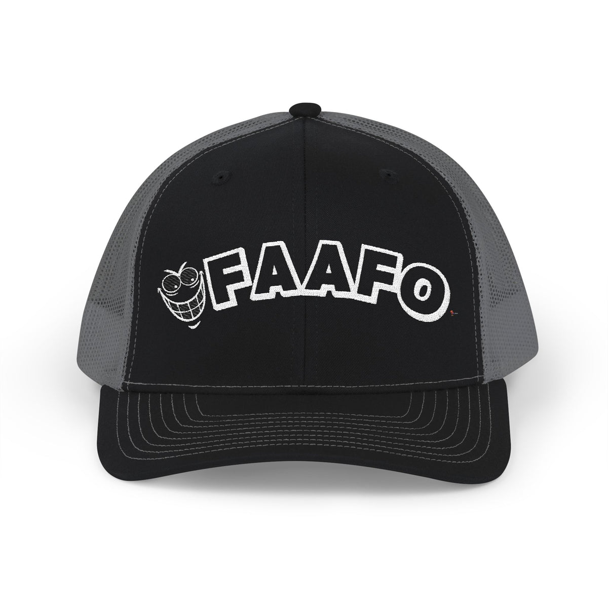 Embroidered 'FAAF0' SlyGuy Trucker Snapback Hat