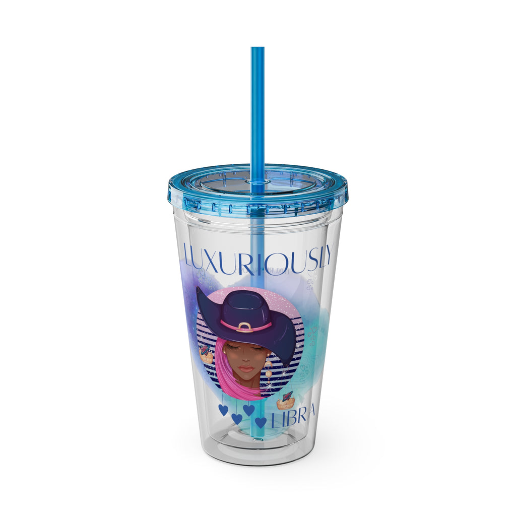 Luxuriously Libra Zodiac Sunsplash Tumbler 16oz