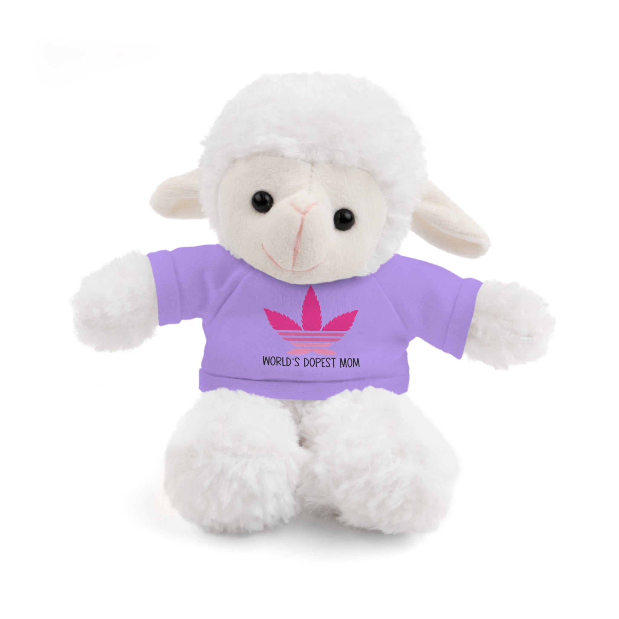 Teddy Bear – "World's Dopest Mom" Adult Plush with Tee for 420 moms