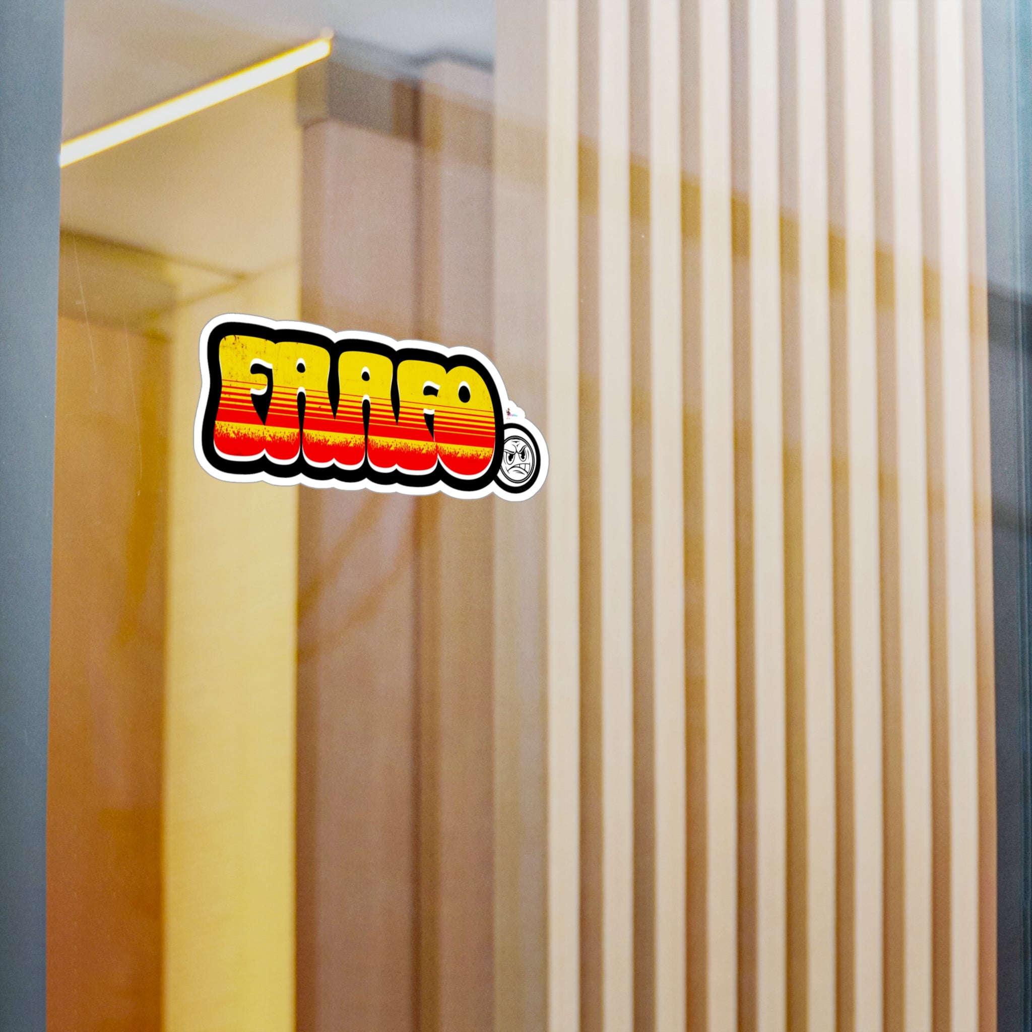 FAAFO Fired Up Kiss-Cut Vinyl Sticker