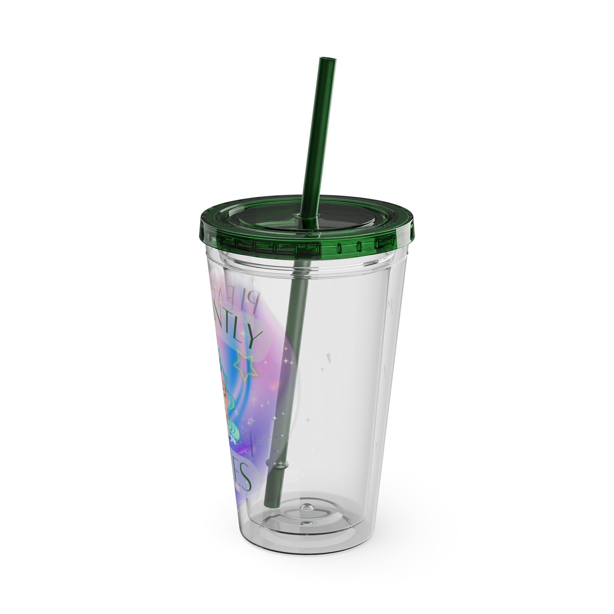 Pleasantly Pisces Zodiac Sunsplash Tumbler 16oz