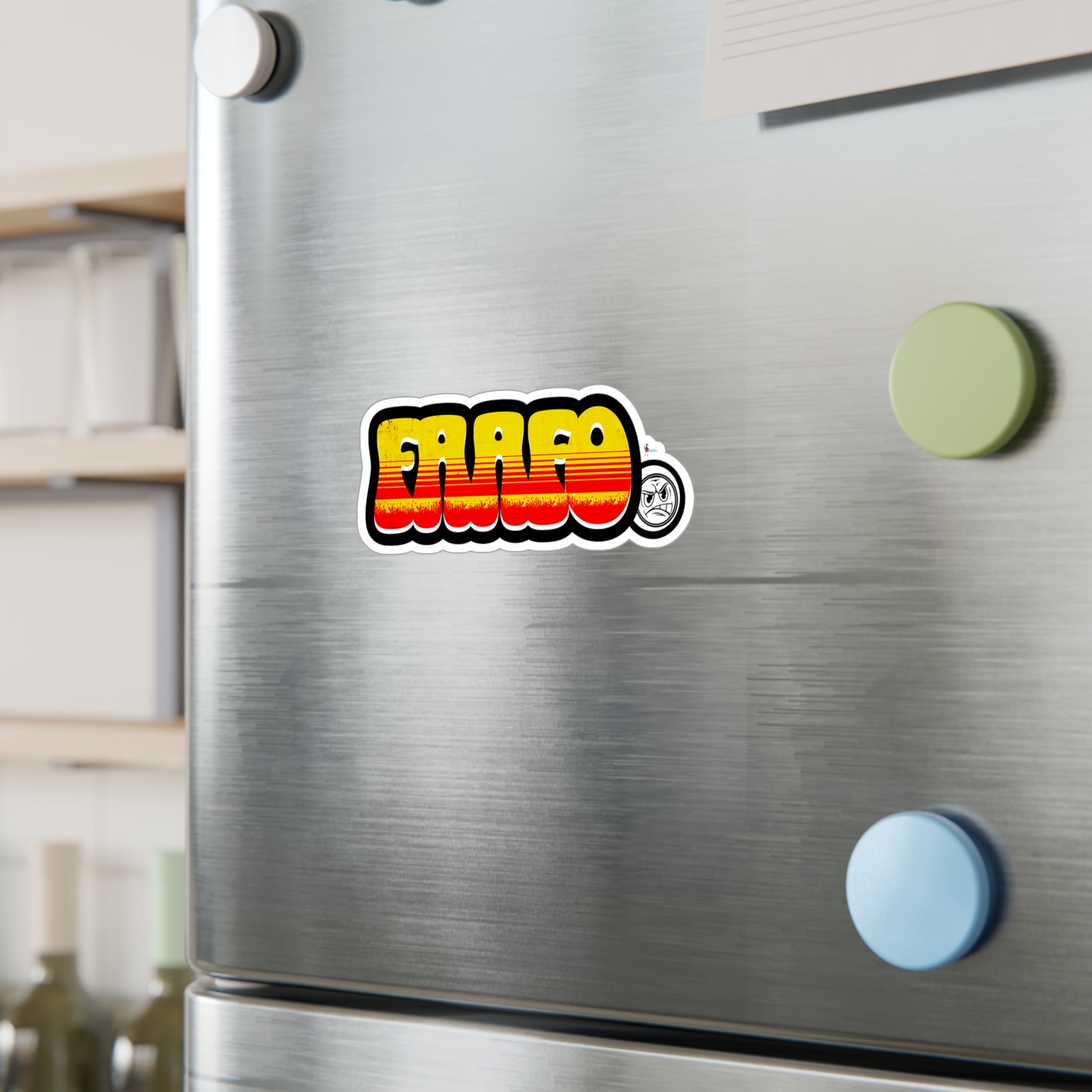 FAAFO Fired Up Kiss-Cut Vinyl Sticker