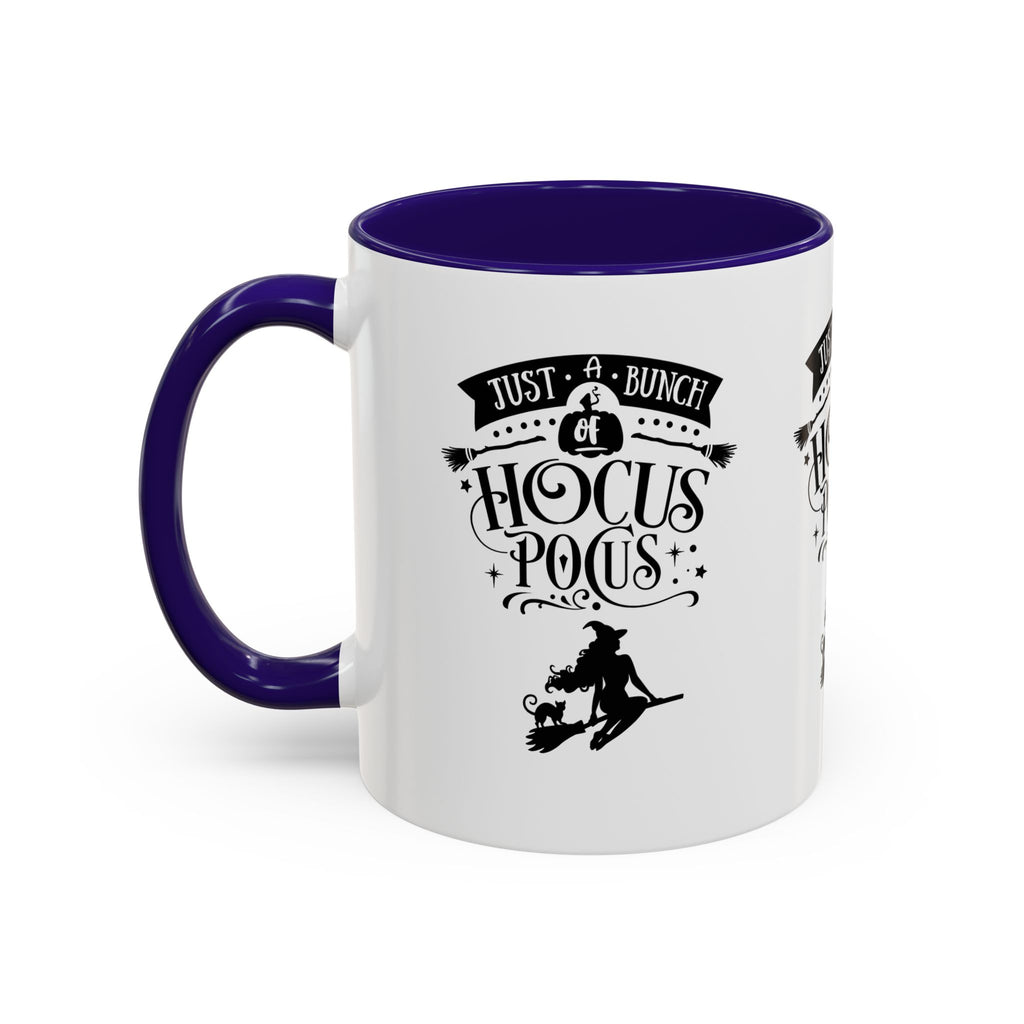 Halloween Just A Bunch Of Hocus Pocus Black Rimmed Mug