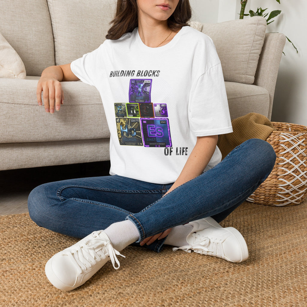 Building Blocks of Life T-Shirt — Science Element Periodic Table Graphic Tee