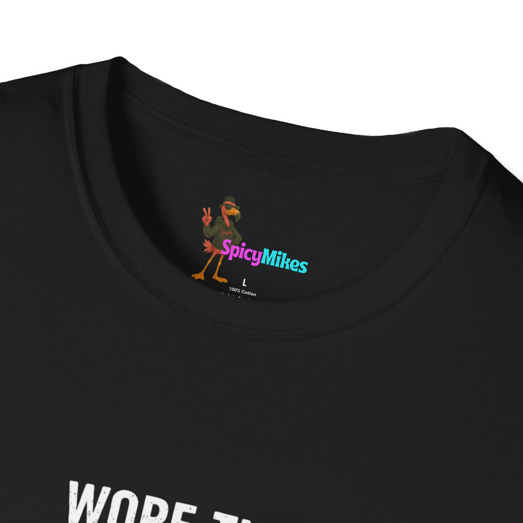 "Wore This to the Gym but It Didn’t Work Out (I Needed Pizza)" Gym Humor T-Shirt