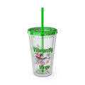 Vibrantly Virgo Zodiac Tumbler 16oz