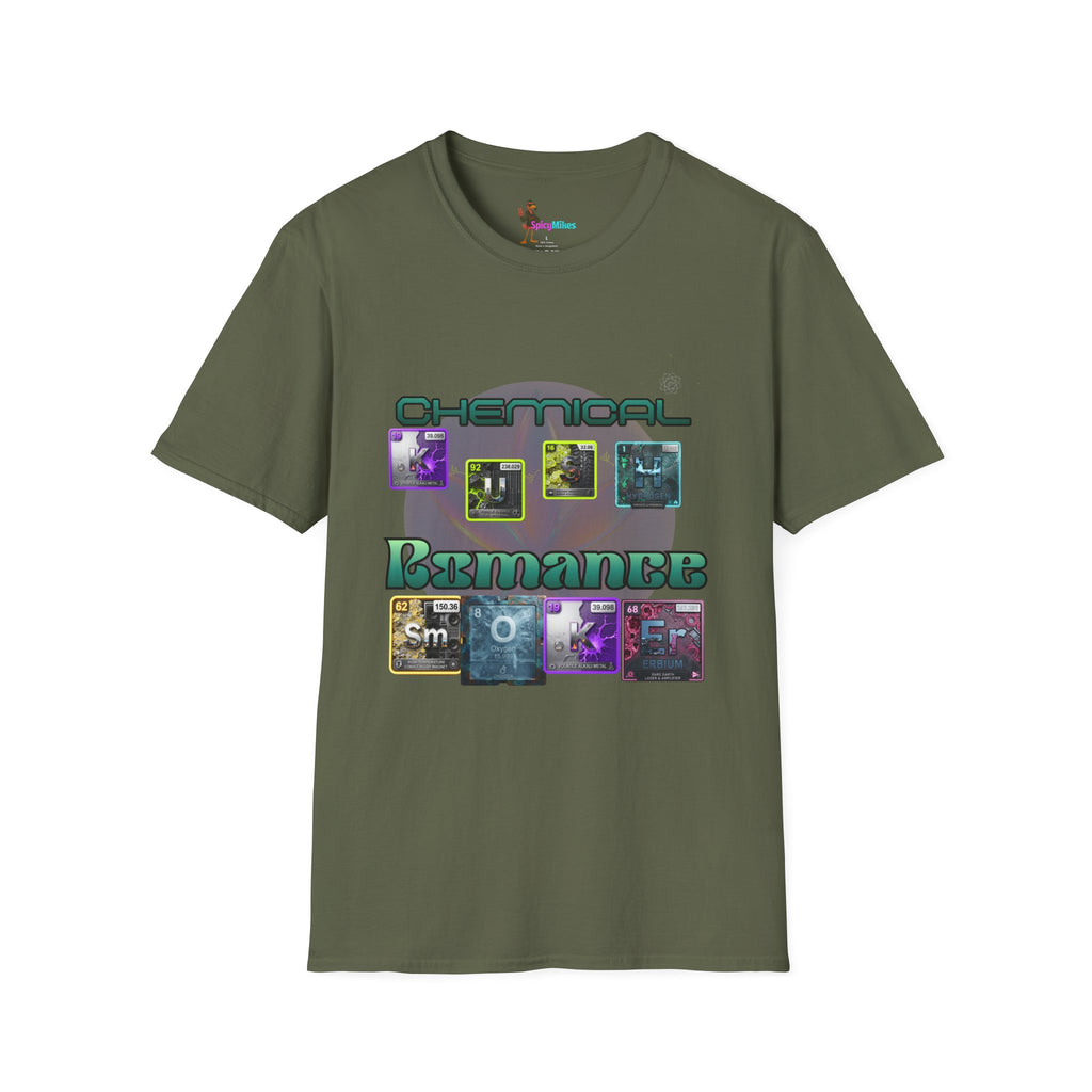 "Chemical Romance" weed 420 Retro Vaporwave Band Tee