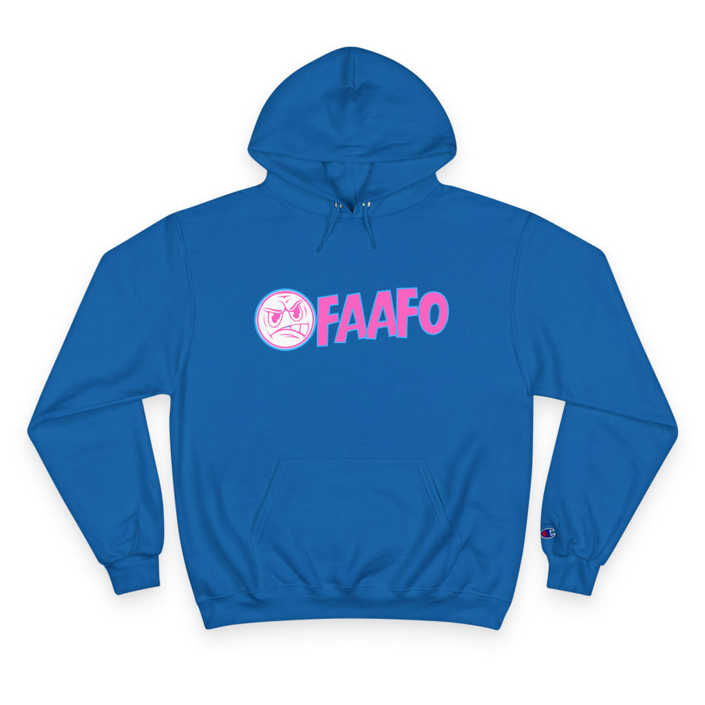 FAAF0 "Try Me" Bright Logo Champion Hoodie