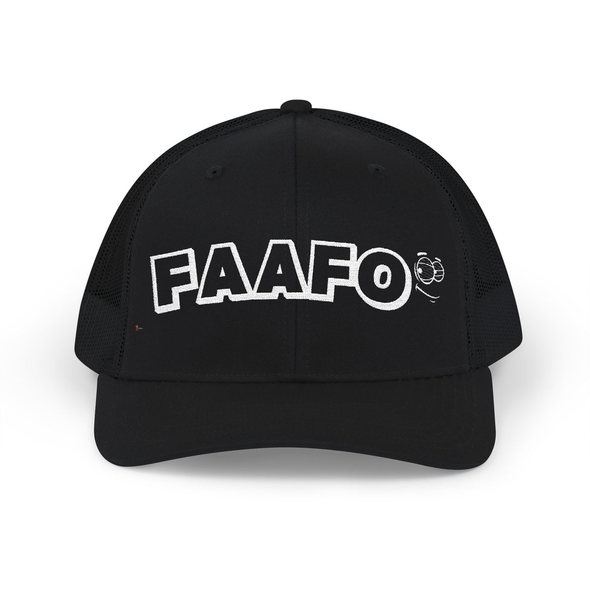 Bold FAAFO Logo Snapback Embroidered Trucker Cap