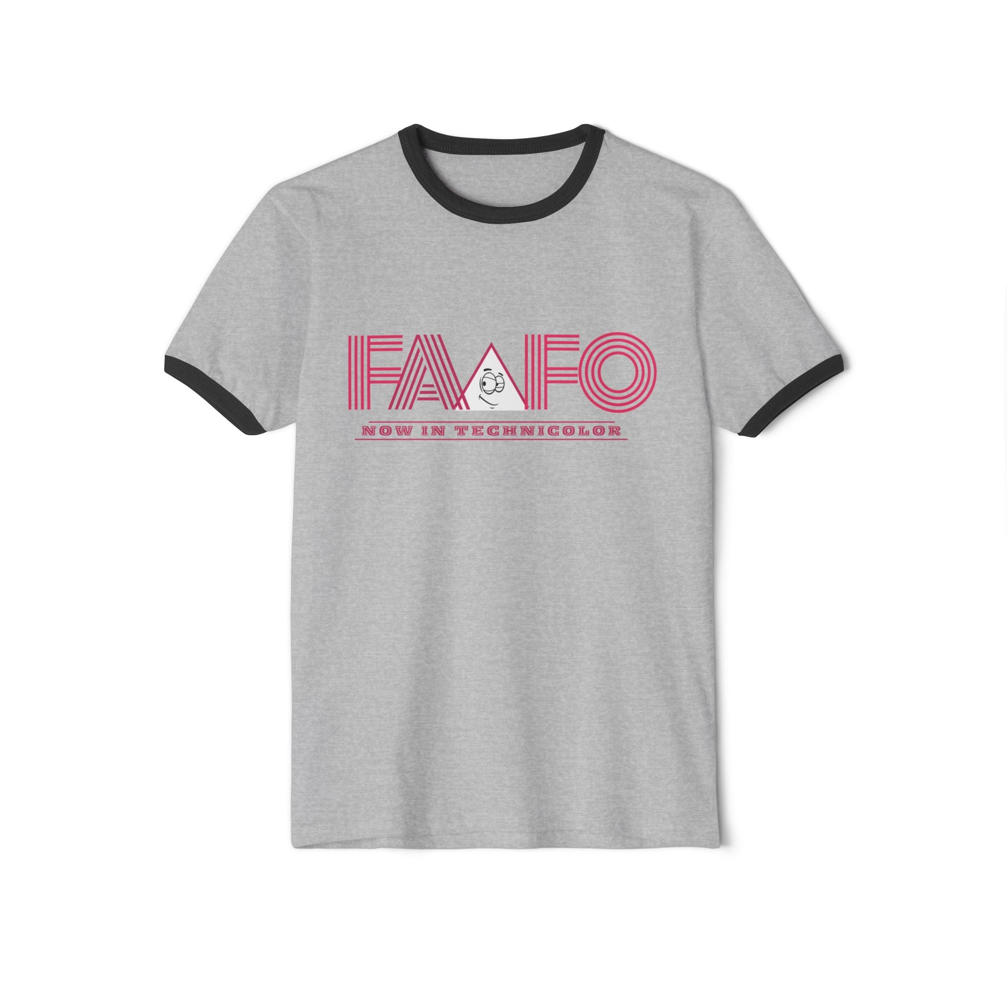 FAAFO 'Now in Technicolor' UnderLined Ringer T-Shirt