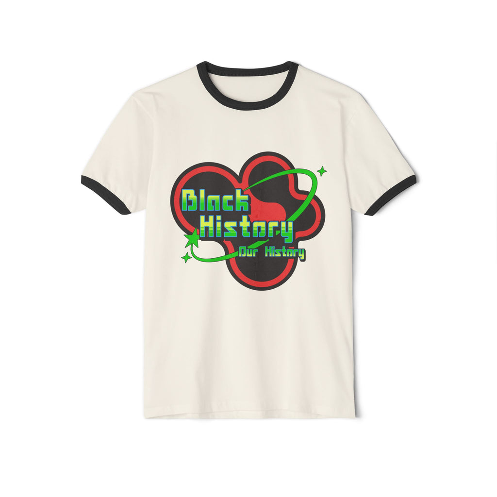 Black History Cosmos T-Shirt Ringer Tee