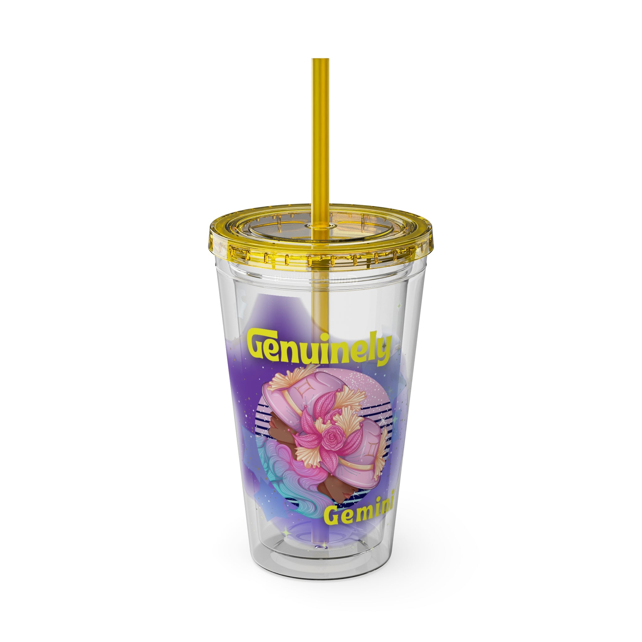 Genuinely Gemini Zodiac Sunsplash Tumbler | 16oz