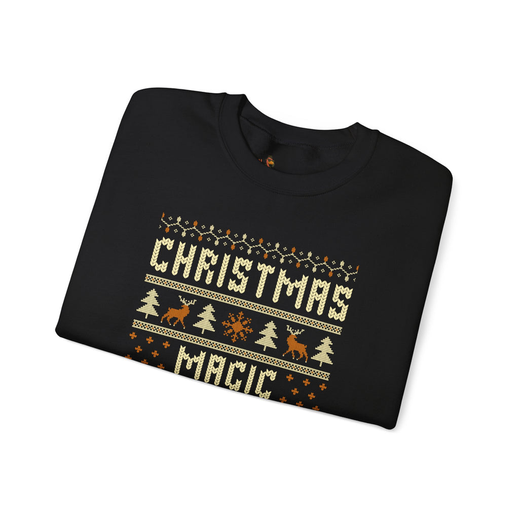 Christmas Magic Everywhere Ugly Sweatshirt