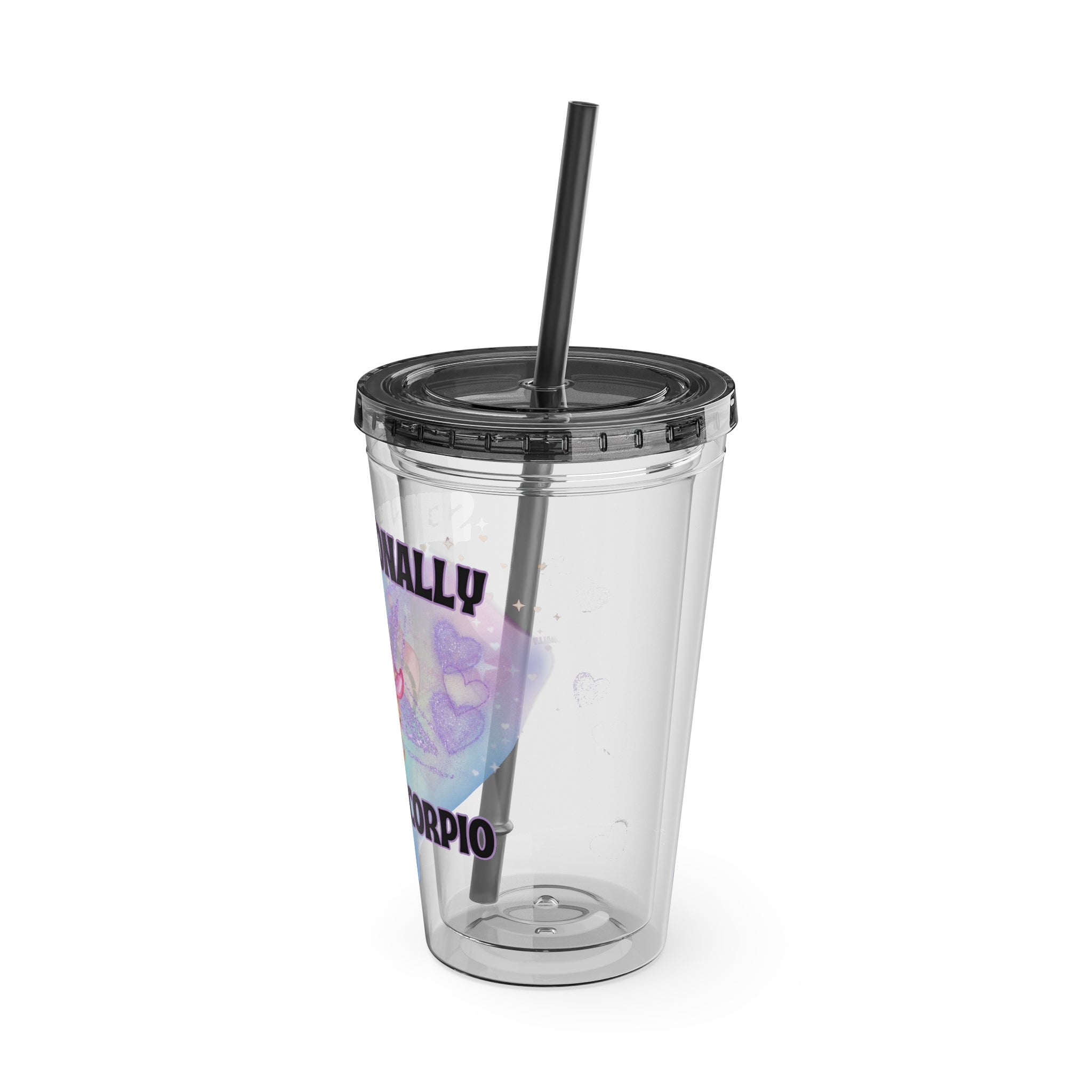 Sensationally Scorpio Zodiac Tumbler with Straw 16oz