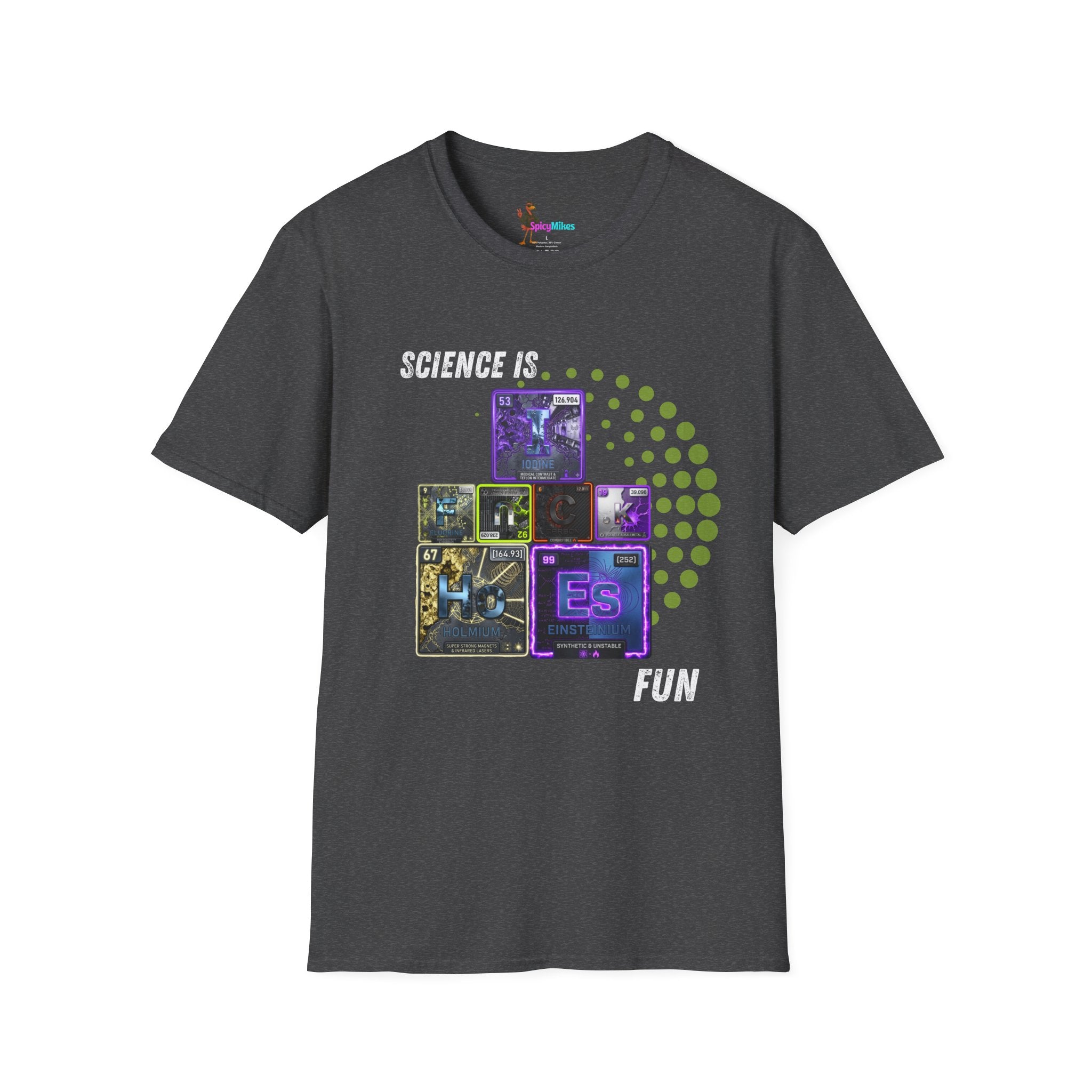 Science Is Fun T-Shirt — Playful Periodic Table Graphic Tee for STEM Lovers