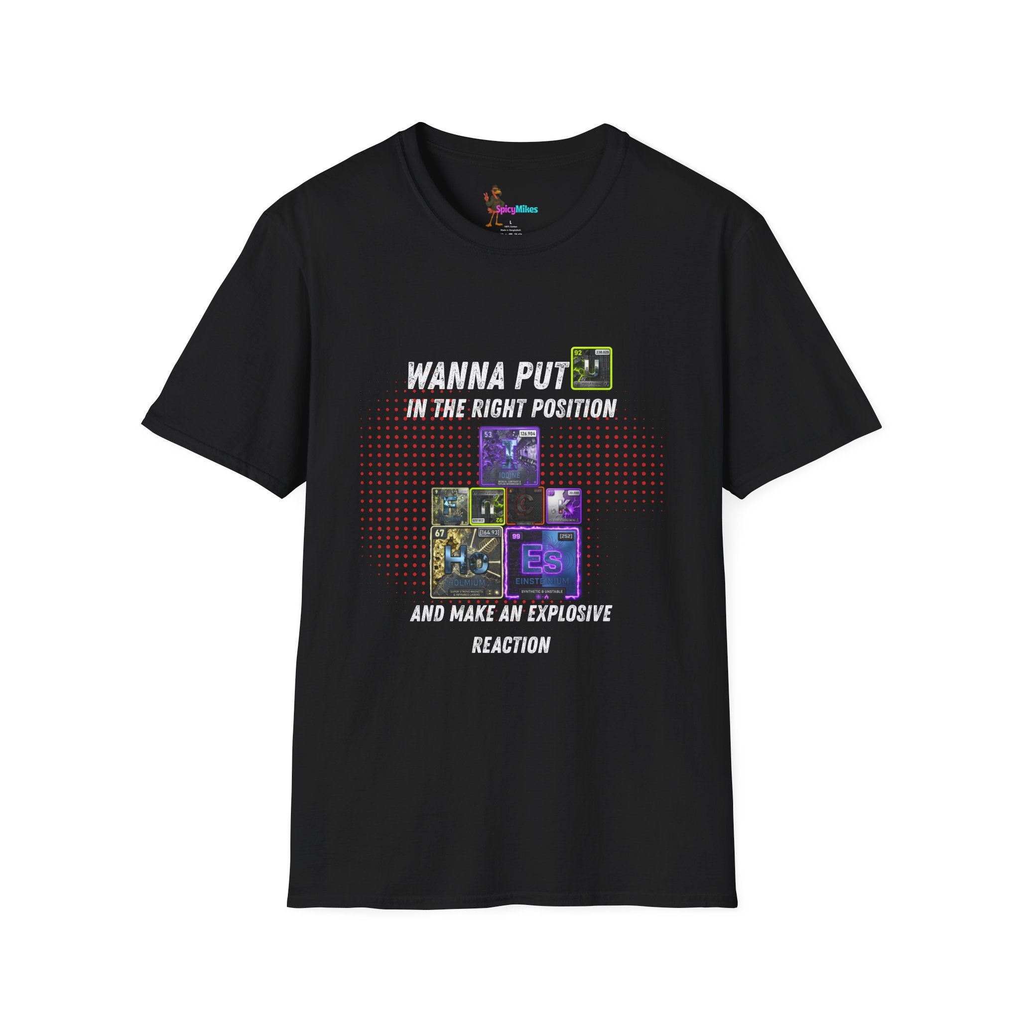 Wanna Put U Right Periodic Table Element tshirt