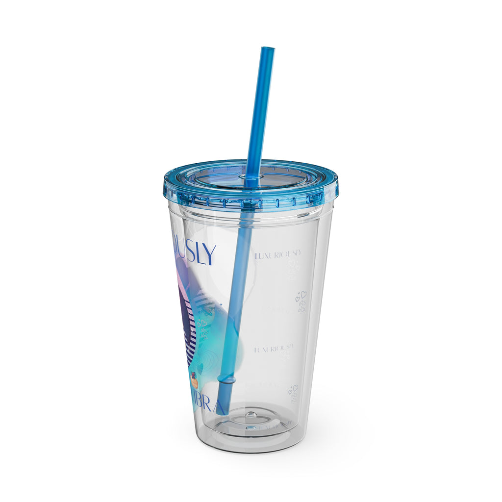 Luxuriously Libra Zodiac Sunsplash Tumbler 16oz