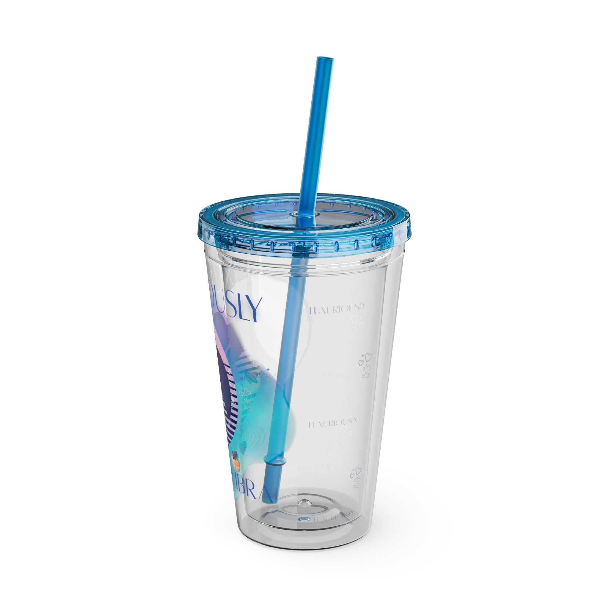 Luxuriously Libra Zodiac Sunsplash Tumbler 16oz