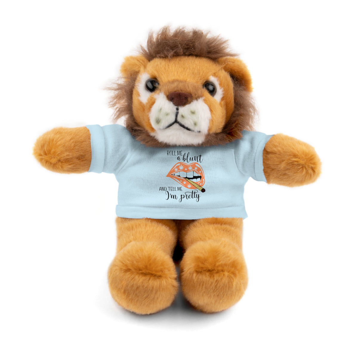 Plush Bear for adults with Tee — "Tell Me I'm Pretty" 420 Teddy