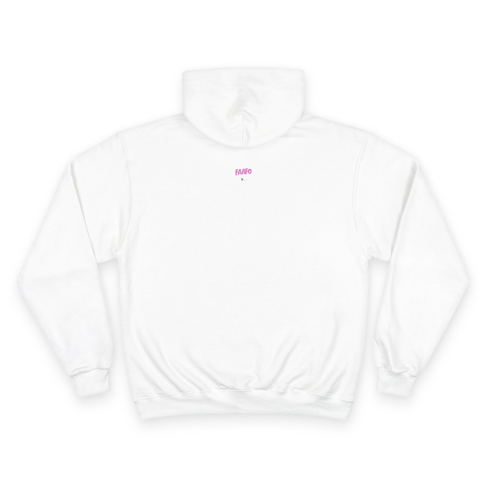 FAAFO Now In Technicolor Simple Champion Pullover Hoodie