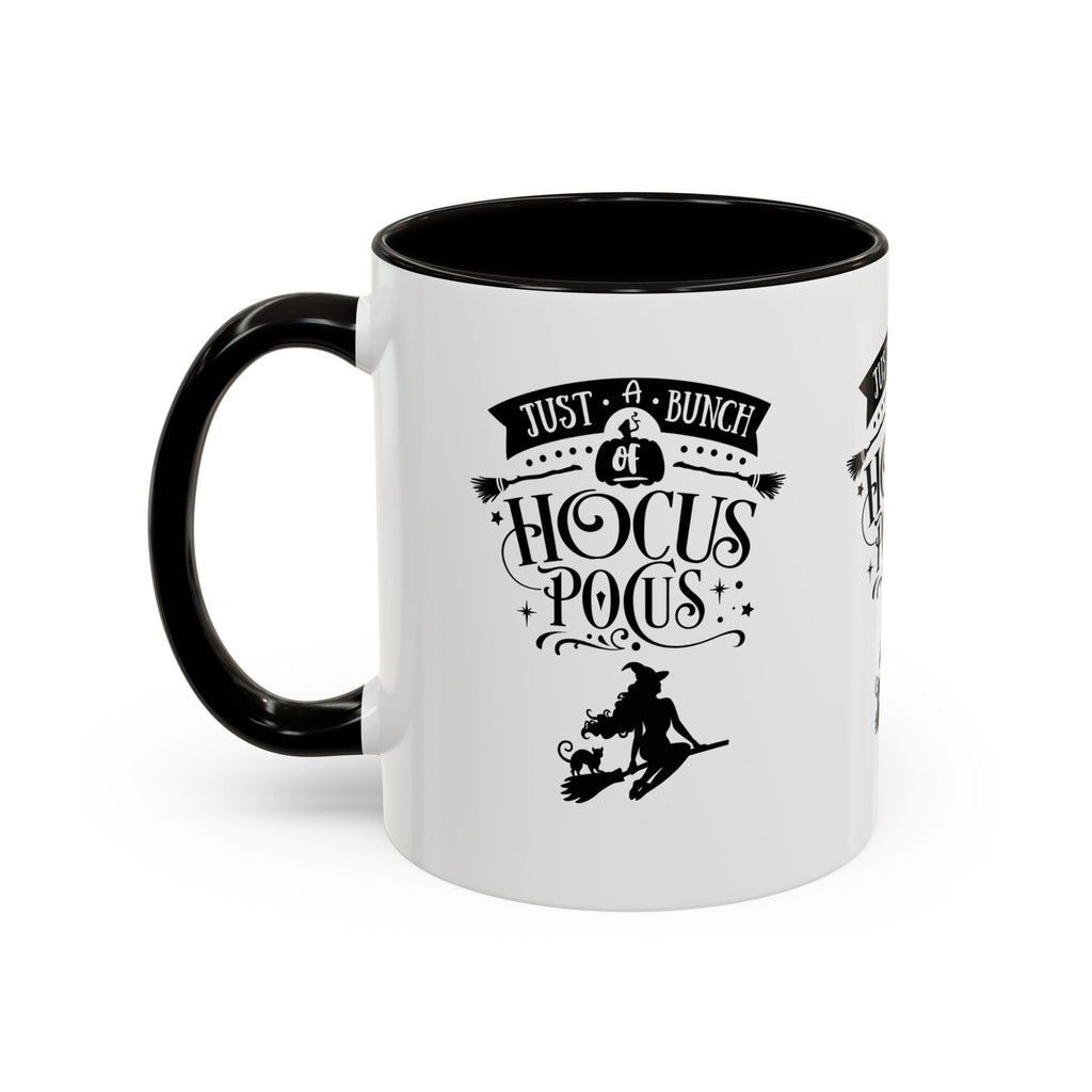 Halloween Just A Bunch Of Hocus Pocus Black Rimmed Mug