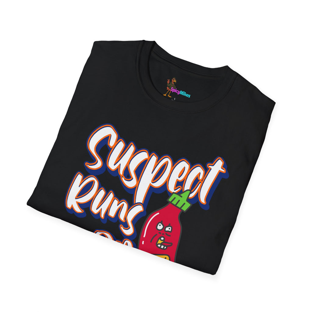 Suspect Runs On...Hot Sauce Graphic Tee