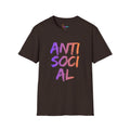 Antisocial Brushstroke Graphic Tee