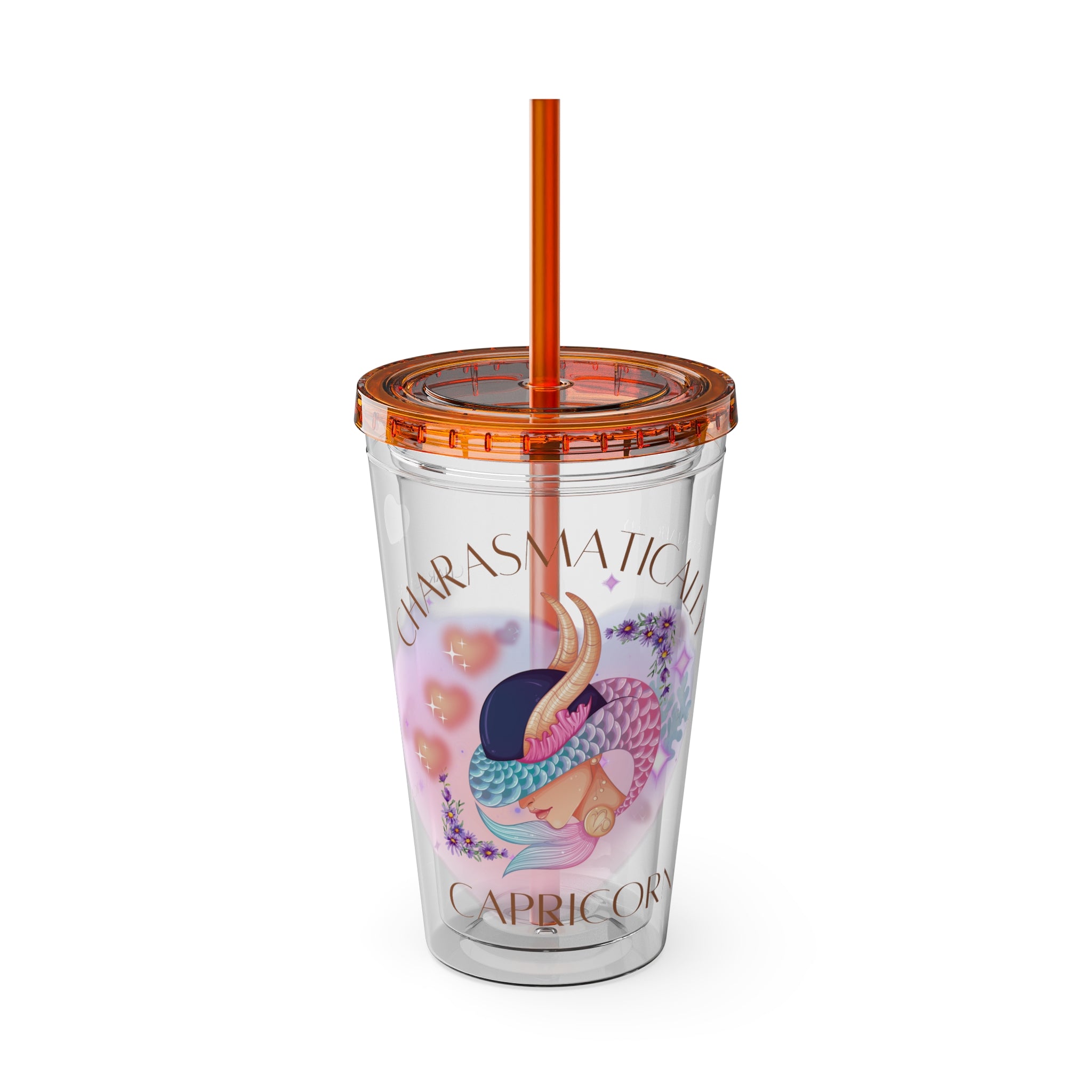 Charismatically Capricorn Zodiac Sunsplash Tumbler 16oz